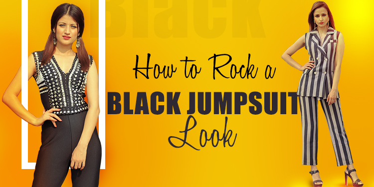 How to Rock a Black Jumpsuit Look